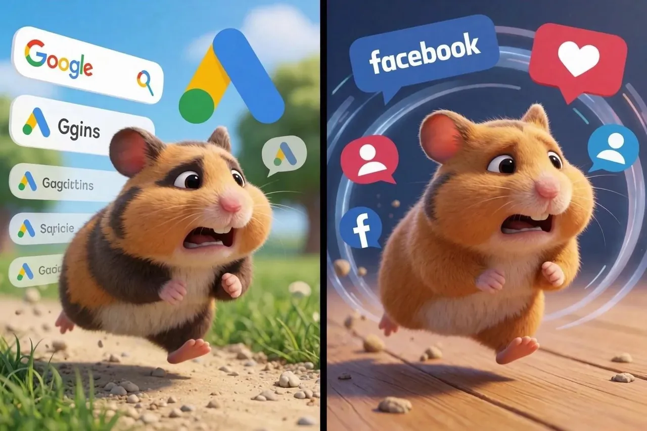 Різниця між Google Ads та Facebook при підготовці акаунтів до роботи